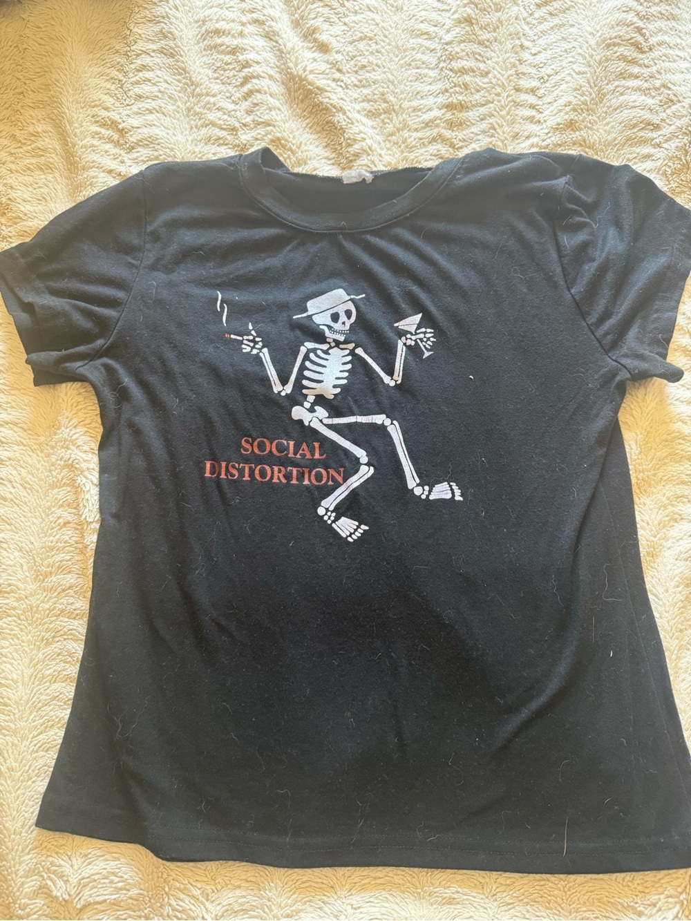 Social Distortion Skeleton Graphic Tee - Black